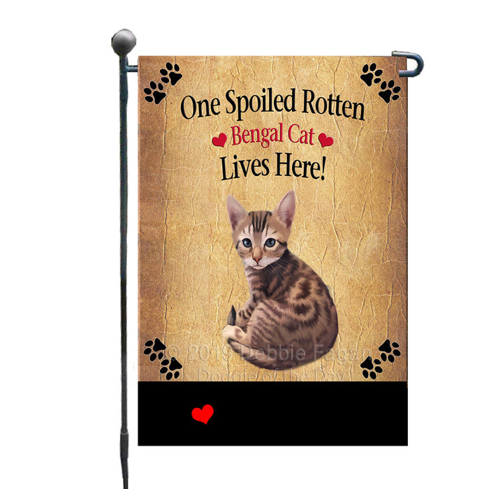 Personalized Spoiled Rotten Bengal Cat GFLG-DOTD-A63117