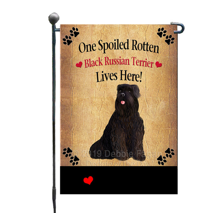 Personalized Spoiled Rotten Black Russian Terrier Dog GFLG-DOTD-A63129