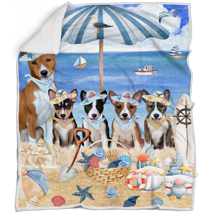 Basenji Blanket: Explore a Variety of Designs, Personalized, Custom Bed Blankets, Cozy Sherpa, Fleece and Woven, Dog Gift for Pet Lovers