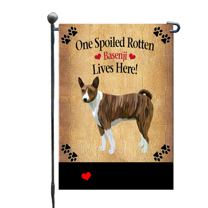 Personalized Spoiled Rotten Basenji African Hunting Dog GFLG-DOTD-A63111