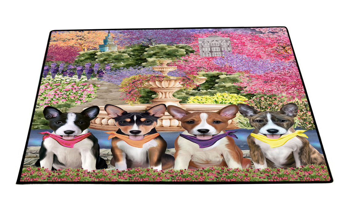 Basenji Floor Mat: Explore a Variety of Designs, Anti-Slip Doormat for Indoor and Outdoor Welcome Mats, Personalized, Custom, Pet and Dog Lovers Gift