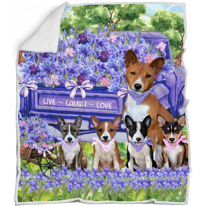 Basenji Blanket: Explore a Variety of Designs, Custom, Personalized Bed Blankets, Cozy Woven, Fleece and Sherpa, Gift for Dog and Pet Lovers
