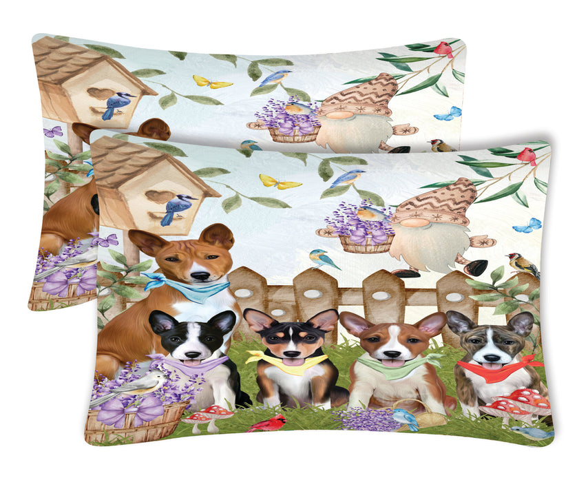 Basenji Pillow Case: Explore a Variety of Personalized Designs, Custom, Soft and Cozy Pillowcases Set of 2, Pet & Dog Gifts