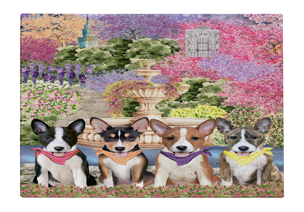 Basenji Cutting Board: Explore a Variety of Designs, Custom, Personalized, Kitchen Tempered Glass Scratch and Stain Resistant, Gift for Dog and Pet Lovers