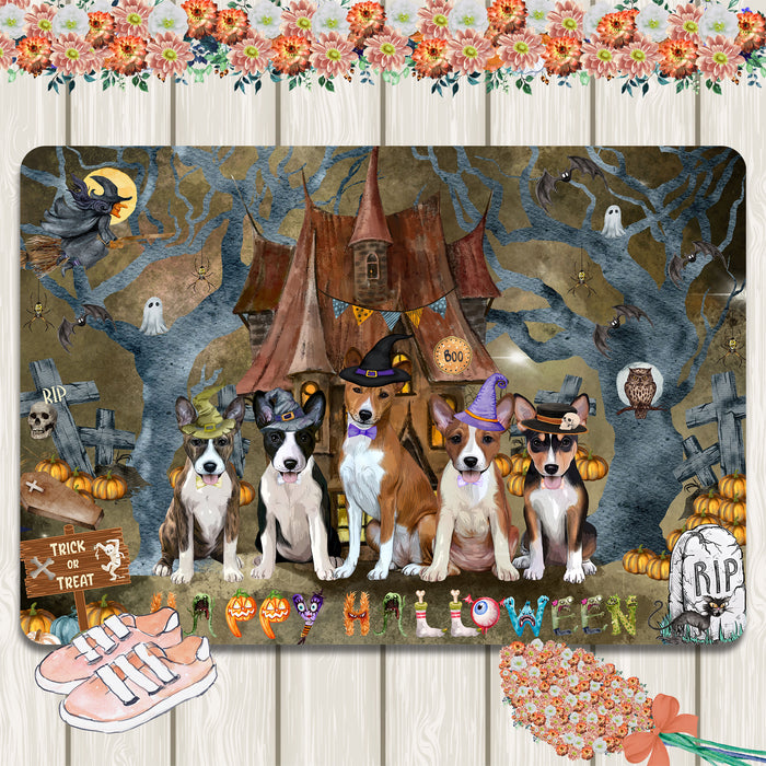 Basenji Area Rug and Runner: Explore a Variety of Designs, Personalized, Custom, Halloween Indoor Floor Carpet Rugs for Home and Living Room, Pet Gift for Dog Lovers