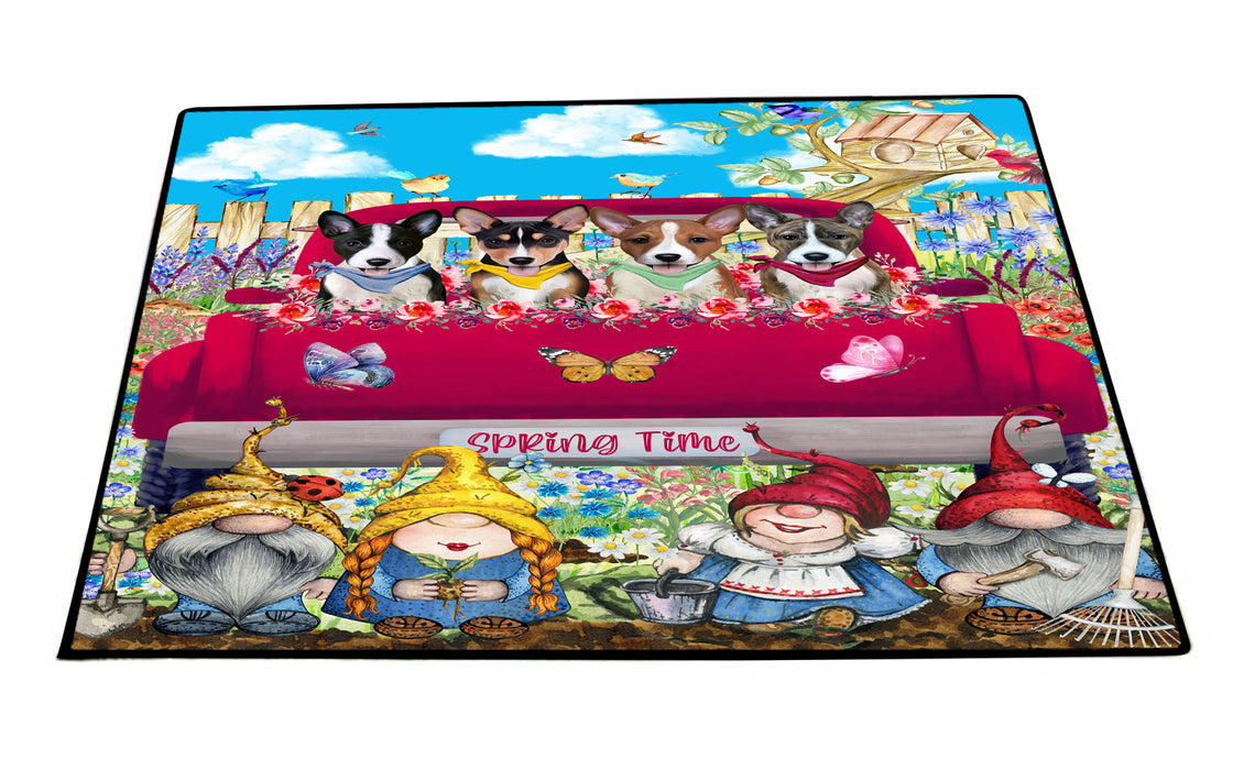 Basenji Floor Mat: Explore a Variety of Designs, Anti-Slip Doormat for Indoor and Outdoor Welcome Mats, Personalized, Custom, Pet and Dog Lovers Gift