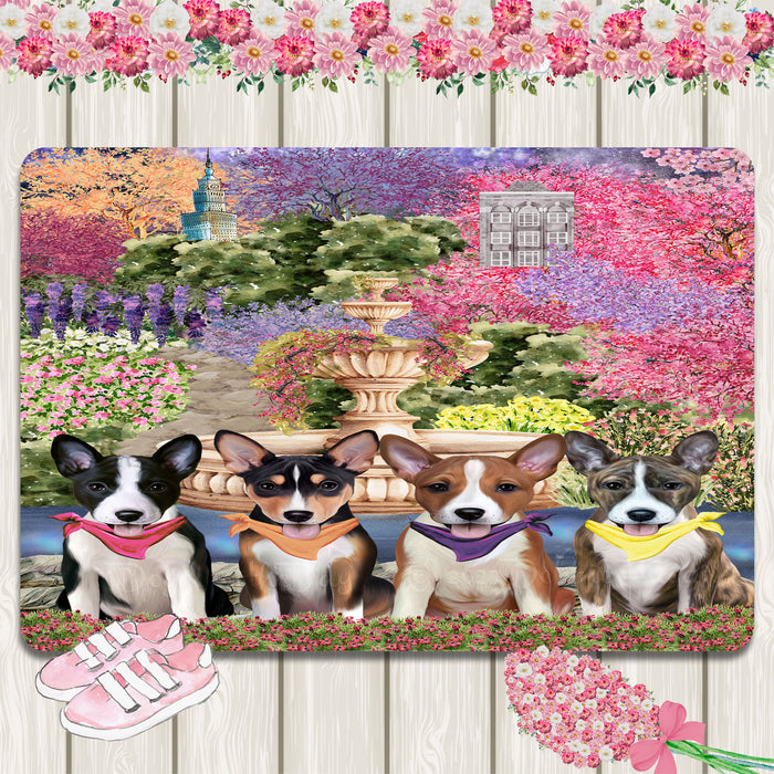 Basenji Area Rug and Runner: Explore a Variety of Custom Designs, Personalized, Floor Carpet Indoor Rugs for Home and Living Room, Gift for Pet and Dog Lovers