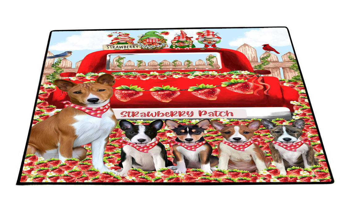 Basenji Floor Mat: Explore a Variety of Designs, Anti-Slip Doormat for Indoor and Outdoor Welcome Mats, Personalized, Custom, Pet and Dog Lovers Gift