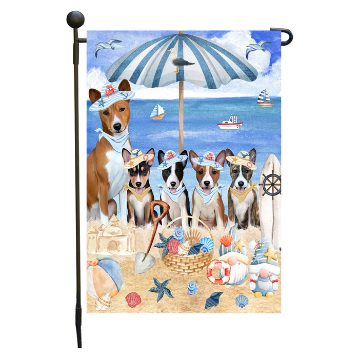Basenji Dogs Garden Flag, Double-Sided Outdoor Yard Garden Decoration, Explore a Variety of Designs, Custom, Weather Resistant, Personalized, Flags for Dog and Pet Lovers