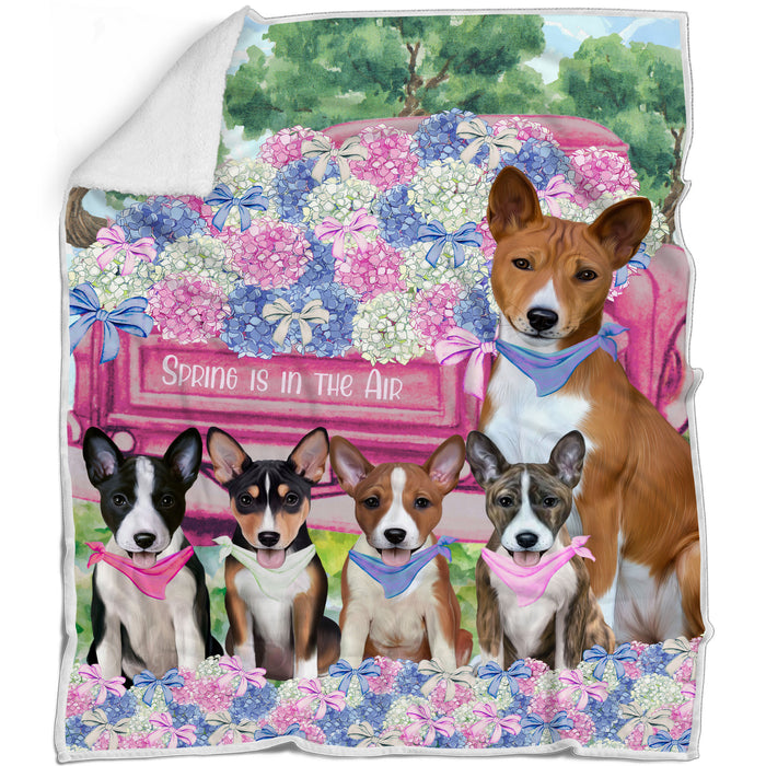 Basenji Blanket: Explore a Variety of Designs, Custom, Personalized, Cozy Sherpa, Fleece and Woven, Dog Gift for Pet Lovers