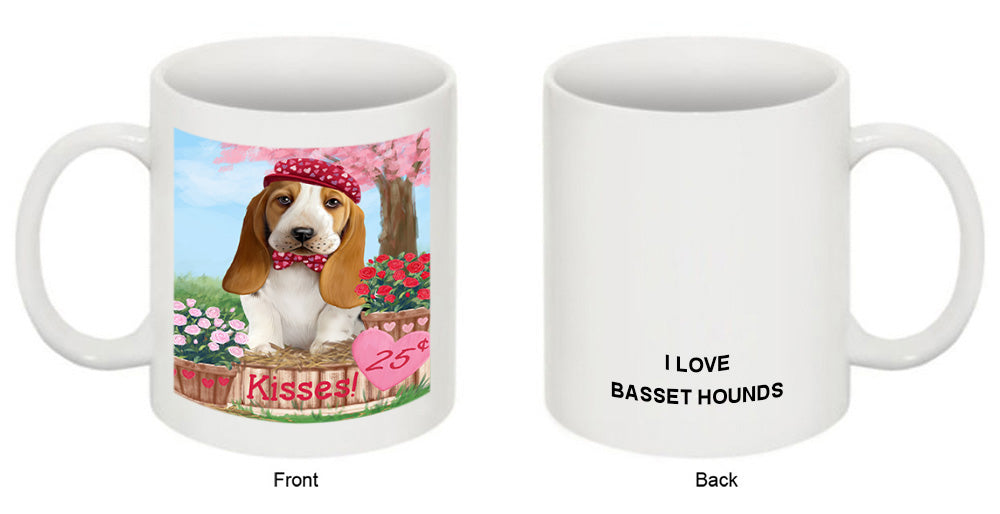 Rosie 25 Cent Kisses Basset Hound Dog Coffee Mug MUG51206