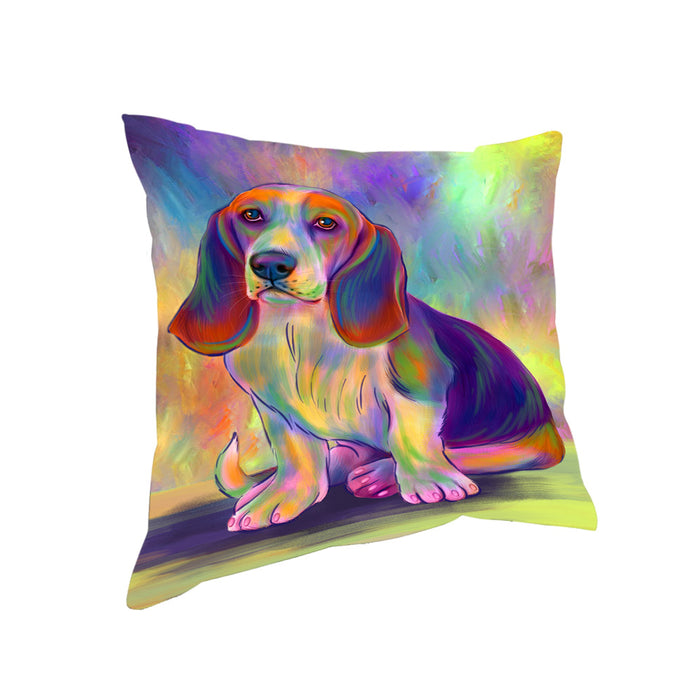 Paradise Wave Basset Hound Dog Pillow PIL81056