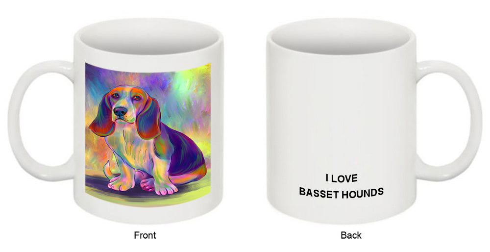 Paradise Wave Basset Hound Dog Coffee Mug MUG52089