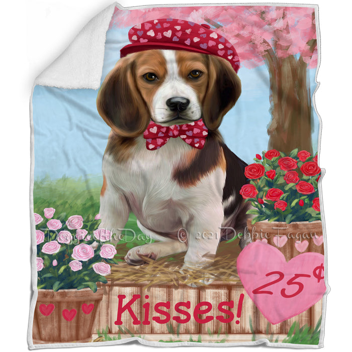 Rosie 25 Cent Kisses Beagle Dog Blanket BLNKT121719