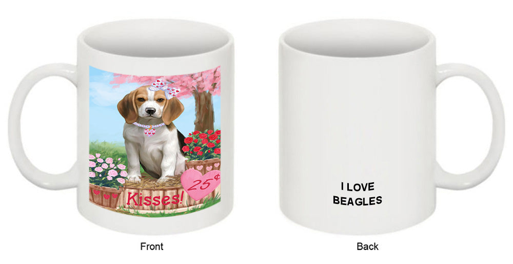 Rosie 25 Cent Kisses Beagle Dog Coffee Mug MUG51207