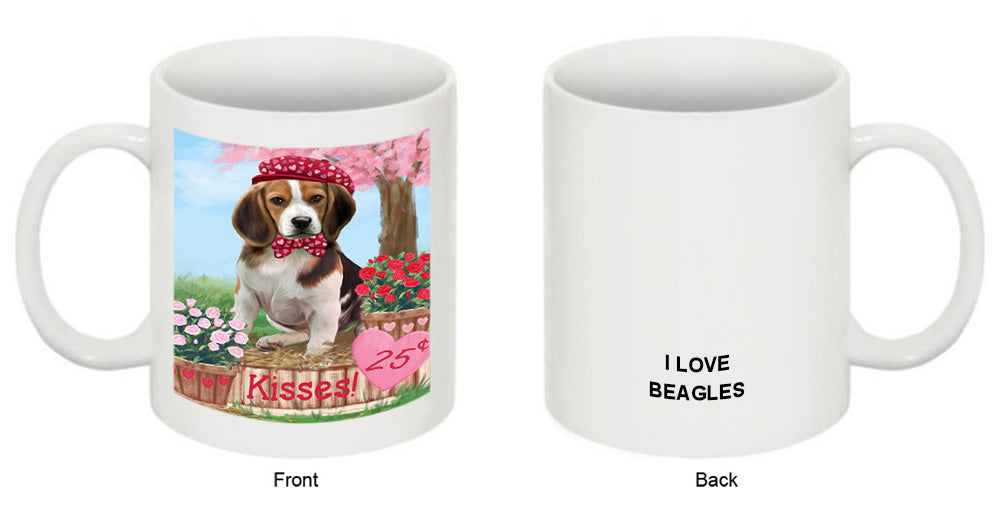 Rosie 25 Cent Kisses Beagle Dog Coffee Mug MUG51209