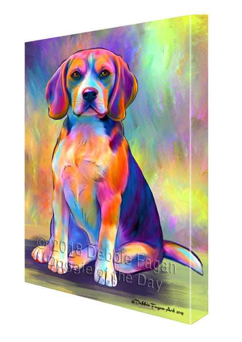 Paradise Wave Beagle Dog Canvas Print Wall Art Décor CVS132452