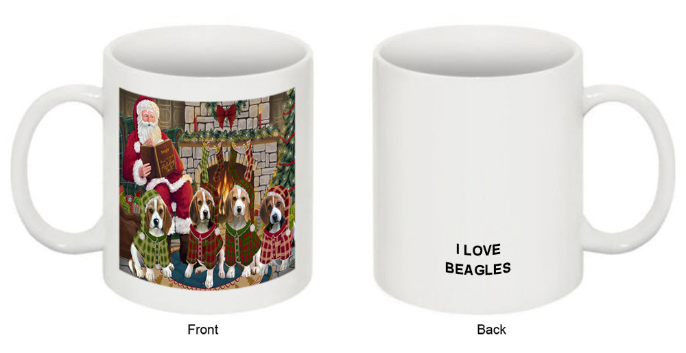 Christmas Cozy Holiday Tails Beagles Dog Coffee Mug MUG50494