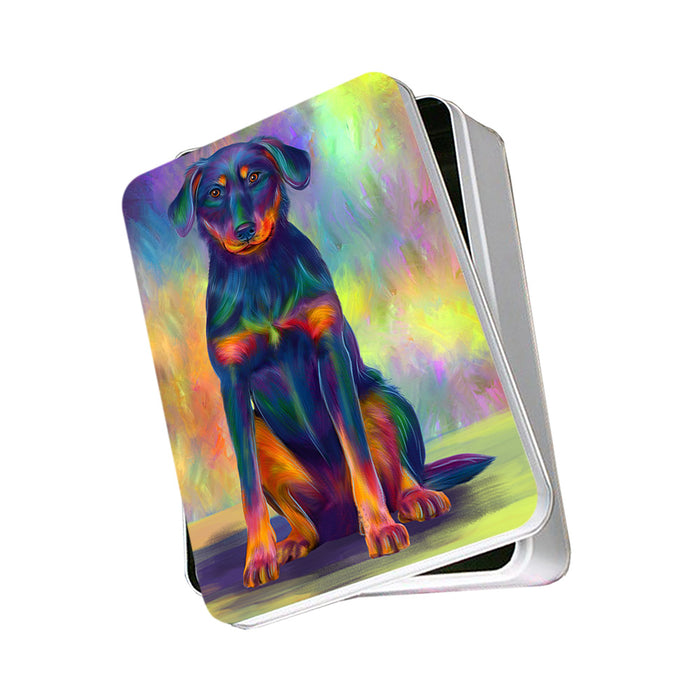 Paradise Wave Beauceron Dog Photo Storage Tin PITN57435