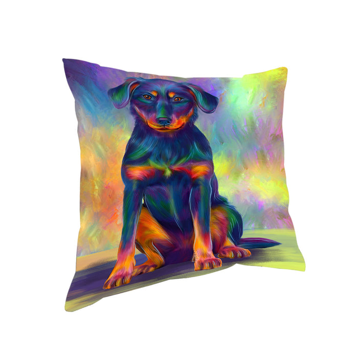 Paradise Wave Beauceron Dog Pillow with Top Quality High-Resolution Images - Ultra Soft Pet Pillows for Sleeping - Reversible & Comfort - Ideal Gift for Dog Lover - Cushion for Sofa Couch Bed - 100% Polyester