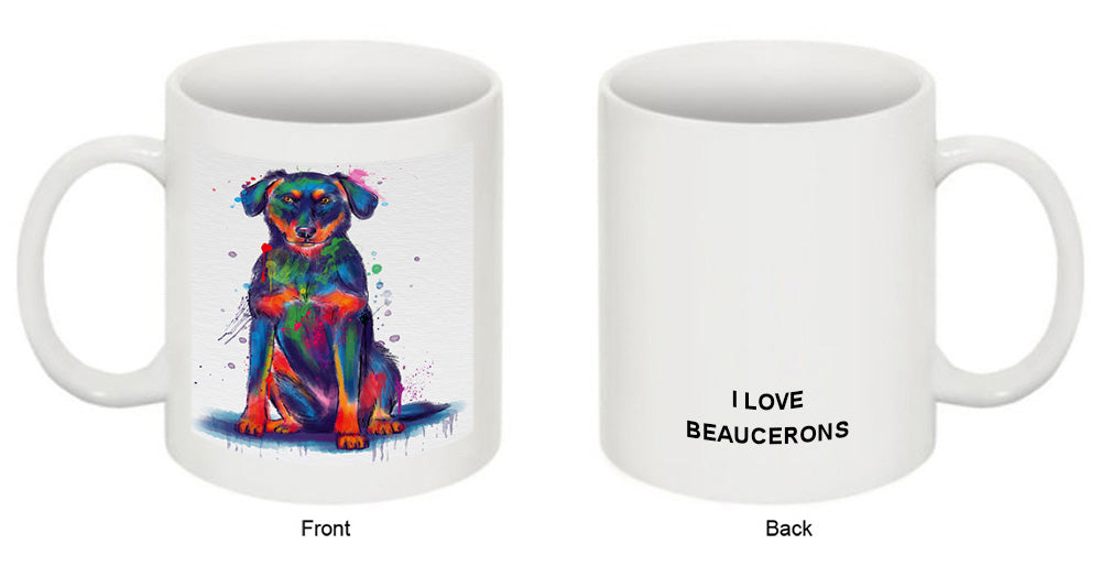 Watercolor Beauceron Dog Coffee Mug MUG52932