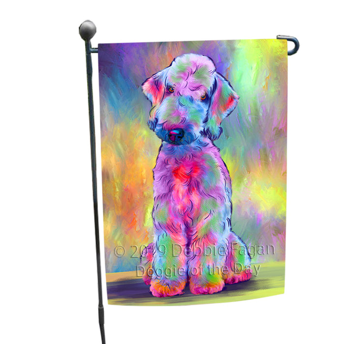 Paradise Wave Bedlington Terrier Dog Garden Flag GFLG66391
