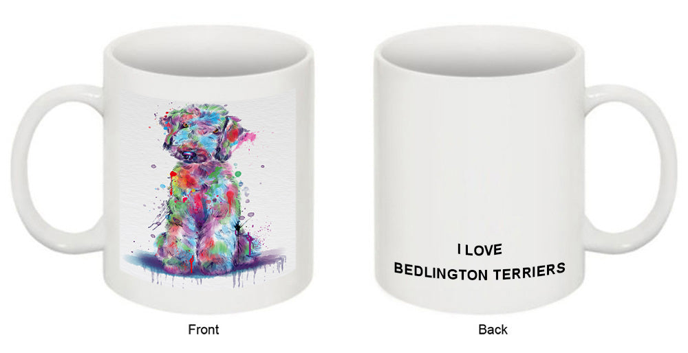 Watercolor Bedlington Terrier Dog Coffee Mug MUG52933
