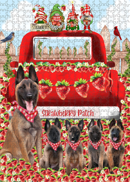 Belgian Malinois Jigsaw Puzzle: Explore a Variety of Designs, Interlocking Puzzles Games for Adult, Custom, Personalized, Gift for Dog and Pet Lovers