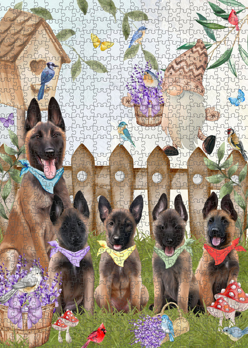 Belgian Malinois Jigsaw Puzzle: Explore a Variety of Designs, Interlocking Puzzles Games for Adult, Custom, Personalized, Gift for Dog and Pet Lovers