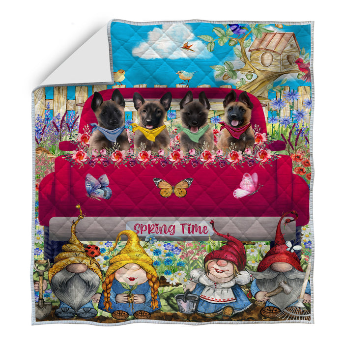 Belgian Malinois Quilt: Explore a Variety of Custom Designs, Personalized, Bedding Coverlet Quilted, Gift for Dog and Pet Lovers