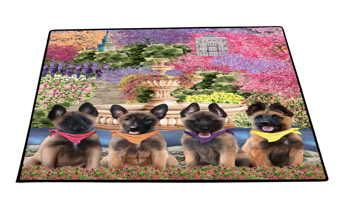 Belgian Malinois Floor Mat, Non-Slip Door Mats for Indoor and Outdoor, Custom, Explore a Variety of Personalized Designs, Dog Gift for Pet Lovers
