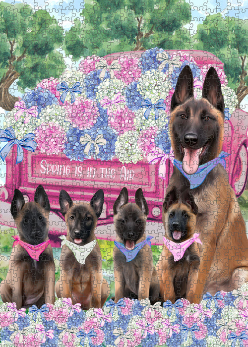 Belgian Malinois Jigsaw Puzzle: Explore a Variety of Designs, Interlocking Halloween Puzzles for Adult, Custom, Personalized, Pet Gift for Dog Lovers