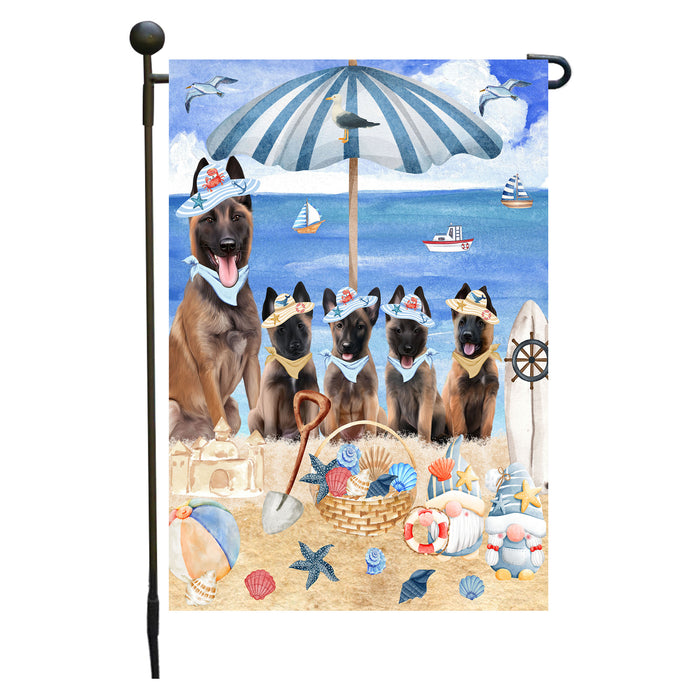 Belgian Malinois Dogs Garden Flag, Double-Sided Outdoor Yard Garden Decoration, Explore a Variety of Designs, Custom, Weather Resistant, Personalized, Flags for Dog and Pet Lovers