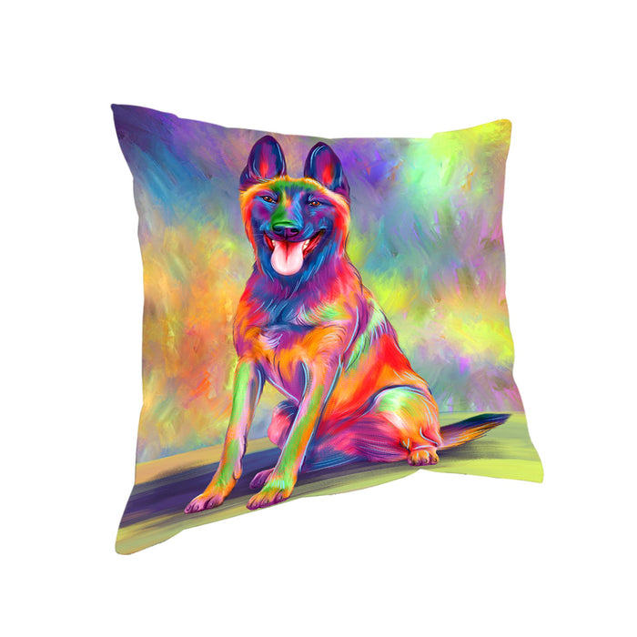 Paradise Wave Belgian Malinoi Dog Pillow with Top Quality High-Resolution Images - Ultra Soft Pet Pillows for Sleeping - Reversible & Comfort - Ideal Gift for Dog Lover - Cushion for Sofa Couch Bed - 100% Polyester