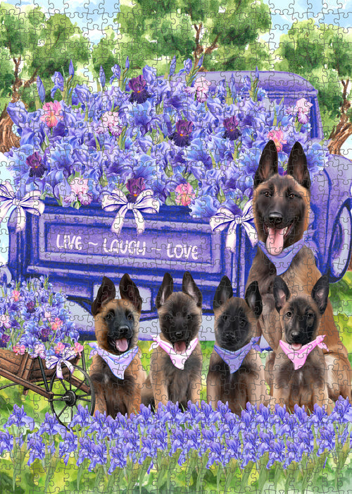 Belgian Malinois Jigsaw Puzzle: Explore a Variety of Designs, Interlocking Halloween Puzzles for Adult, Custom, Personalized, Pet Gift for Dog Lovers