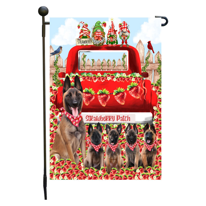 Belgian Malinois Dogs Garden Flag: Explore a Variety of Custom Designs, Double-Sided, Personalized, Weather Resistant, Garden Outside Yard Decor, Dog Gift for Pet Lovers