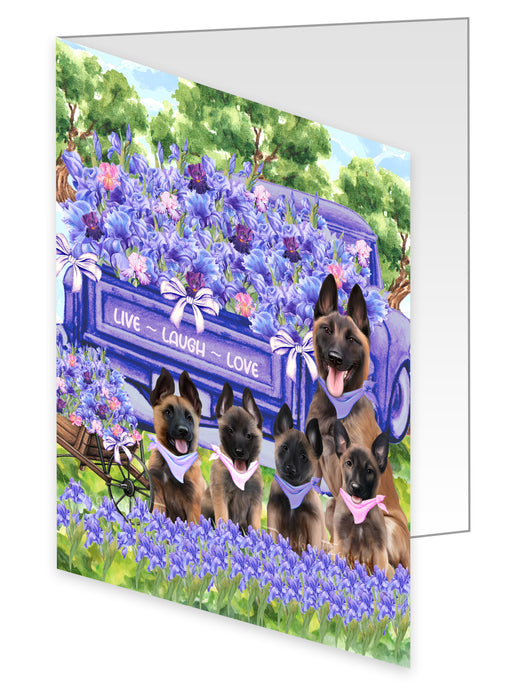 Belgian Malinois Greeting Cards & Note Cards: Invitation Card with Envelopes Multi Pack, Personalized, Explore a Variety of Designs, Custom, Dog Gift for Pet Lovers