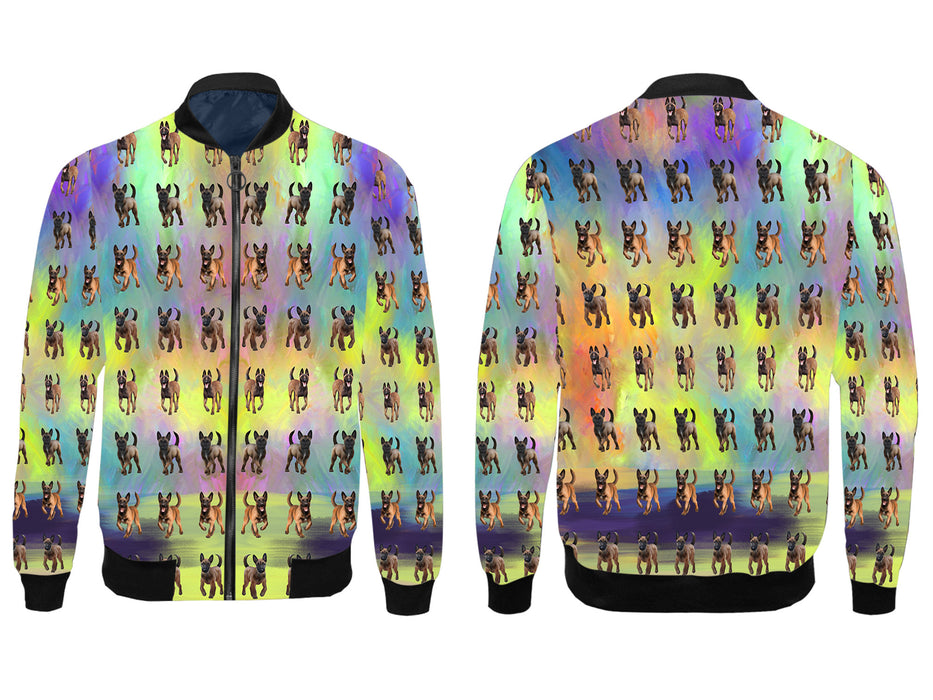 Paradise Wave Belgian Malinois Dogs All Over Print Men's Jacket