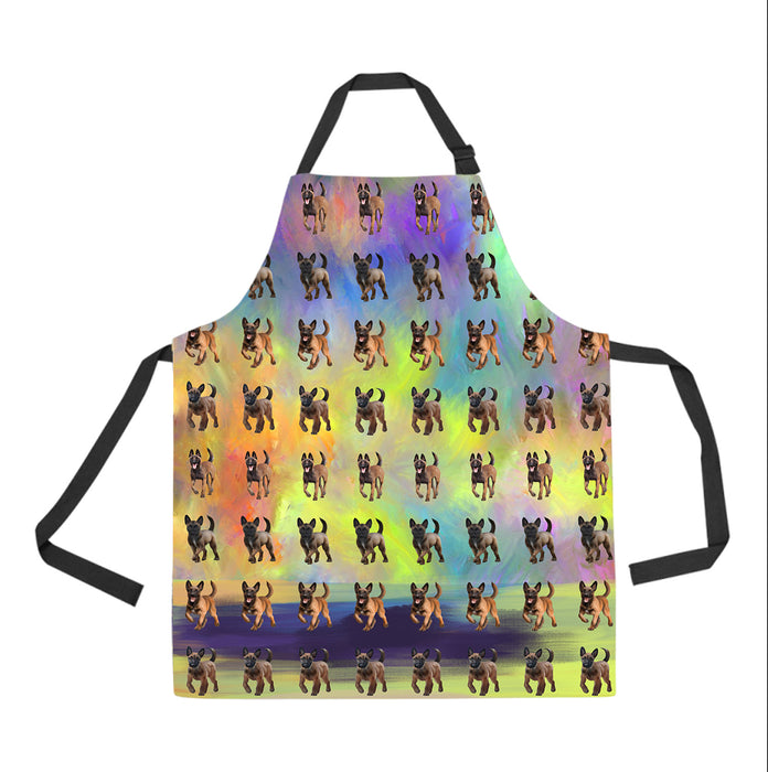 Paradise Wave Belgian Malinois Dogs All Over Print Adjustable Apron