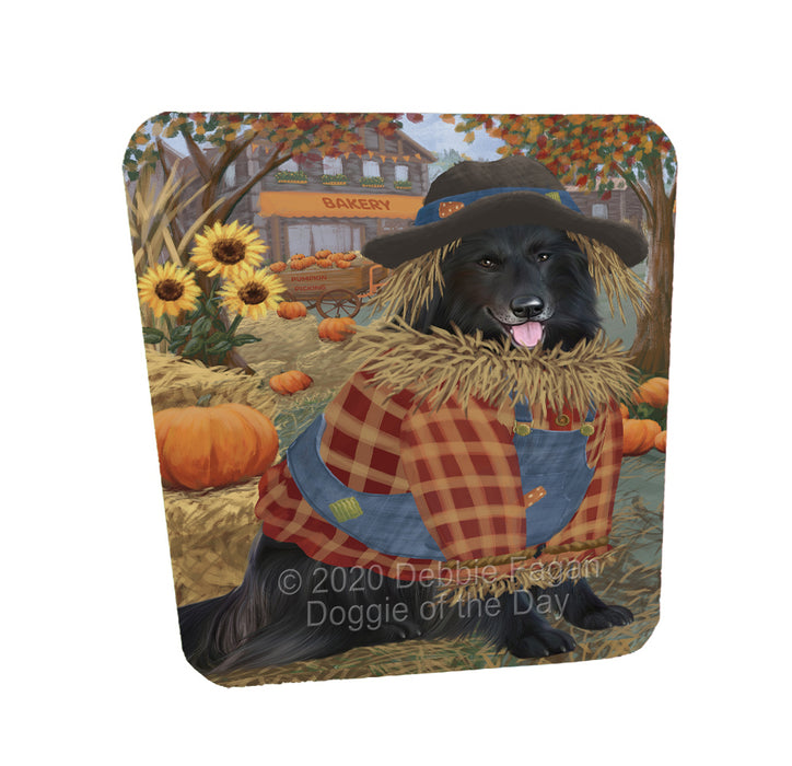 Halloween 'Round Town Belgian Shepherd Dogs Coasters Set of 4 CSTA57835