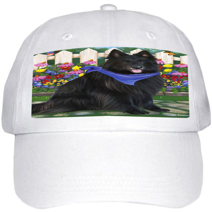 Spring Floral Belgian Shepherd Dog Ball Hat Cap HAT53088