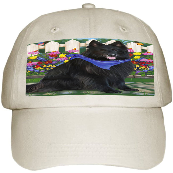 Spring Floral Belgian Shepherd Dog Ball Hat Cap HAT53088
