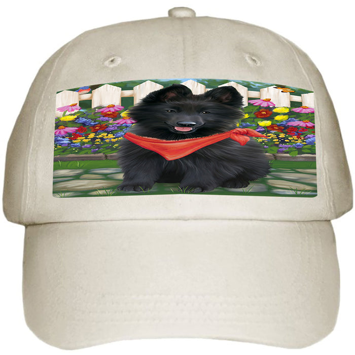Spring Floral Belgian Shepherd Dog Ball Hat Cap HAT53094