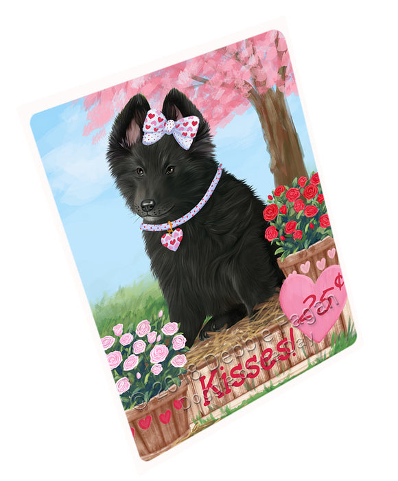 Rosie 25 Cent Kisses Belgian Shepherd Dog Magnet MAG72573 (Small 5.5" x 4.25")