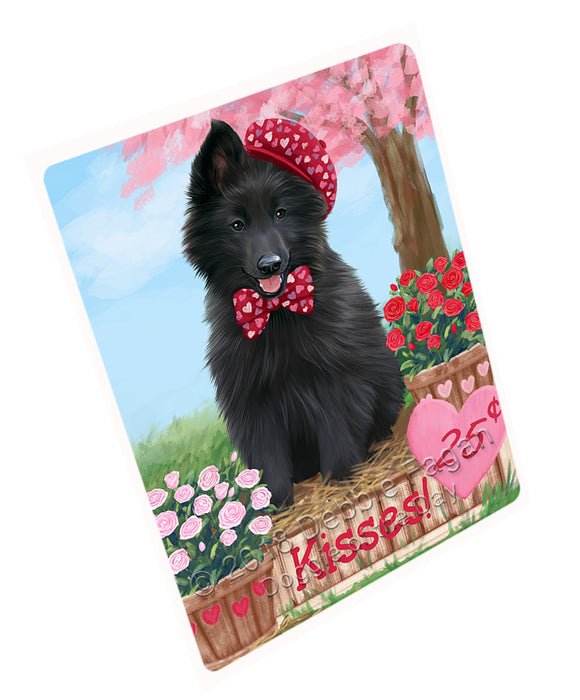 Rosie 25 Cent Kisses Belgian Shepherd Dog Magnet MAG72579 (Small 5.5" x 4.25")