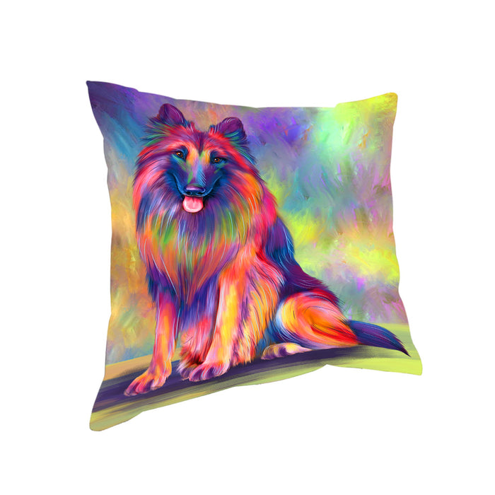 Paradise Wave Belgian Tervuren Dog Pillow with Top Quality High-Resolution Images - Ultra Soft Pet Pillows for Sleeping - Reversible & Comfort - Ideal Gift for Dog Lover - Cushion for Sofa Couch Bed - 100% Polyester
