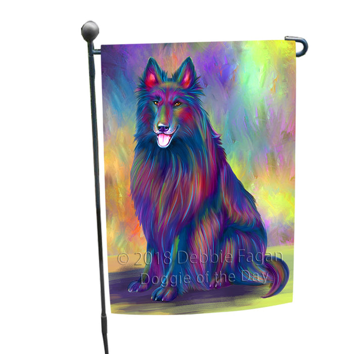 Paradise Wave Belgian Shepherd Dog Garden Flag GFLG57321