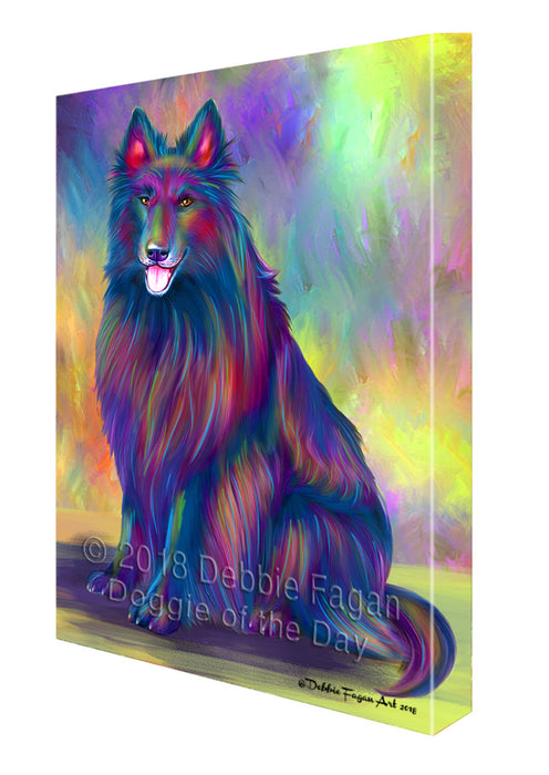 Paradise Wave Belgian Shepherd Dog Canvas Print Wall Art Décor CVS132461