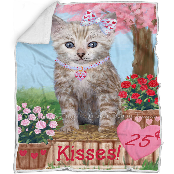 Rosie 25 Cent Kisses Bengal Cat Blanket BLNKT121755