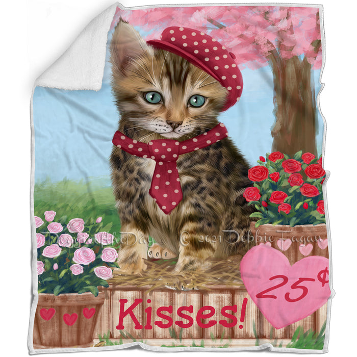 Rosie 25 Cent Kisses Bengal Cat Blanket BLNKT121764